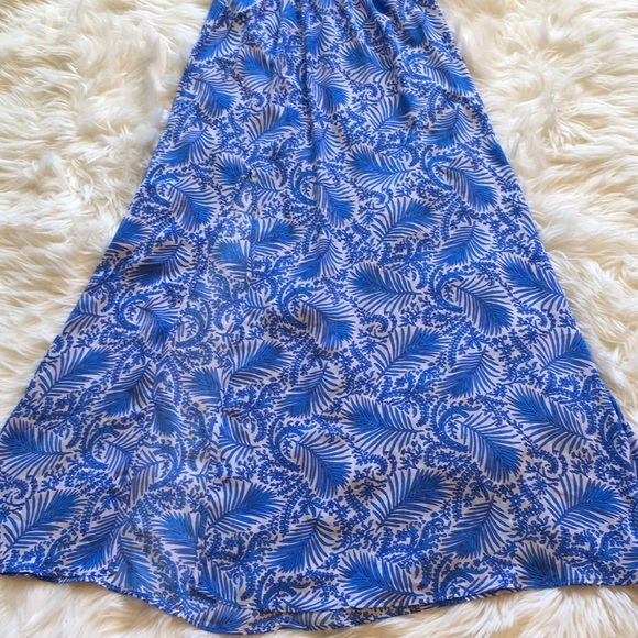 NWT Show Me Your Mumu Heather Halter Maxi Dress - in Sea Breeze - Picture 12 of 16